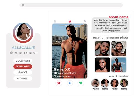 Tinder Profile Template Generator Tinder Profile Template Generator - When choosing the right picture, make sure that it represents you best, says a lot about. . Tinder profile generator